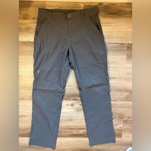 Columbia Men's Charcoal Cargo Pants OmniShield 34x32